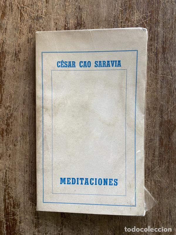 Libros de segunda mano: Meditaciones - Cao Saravia Cesar