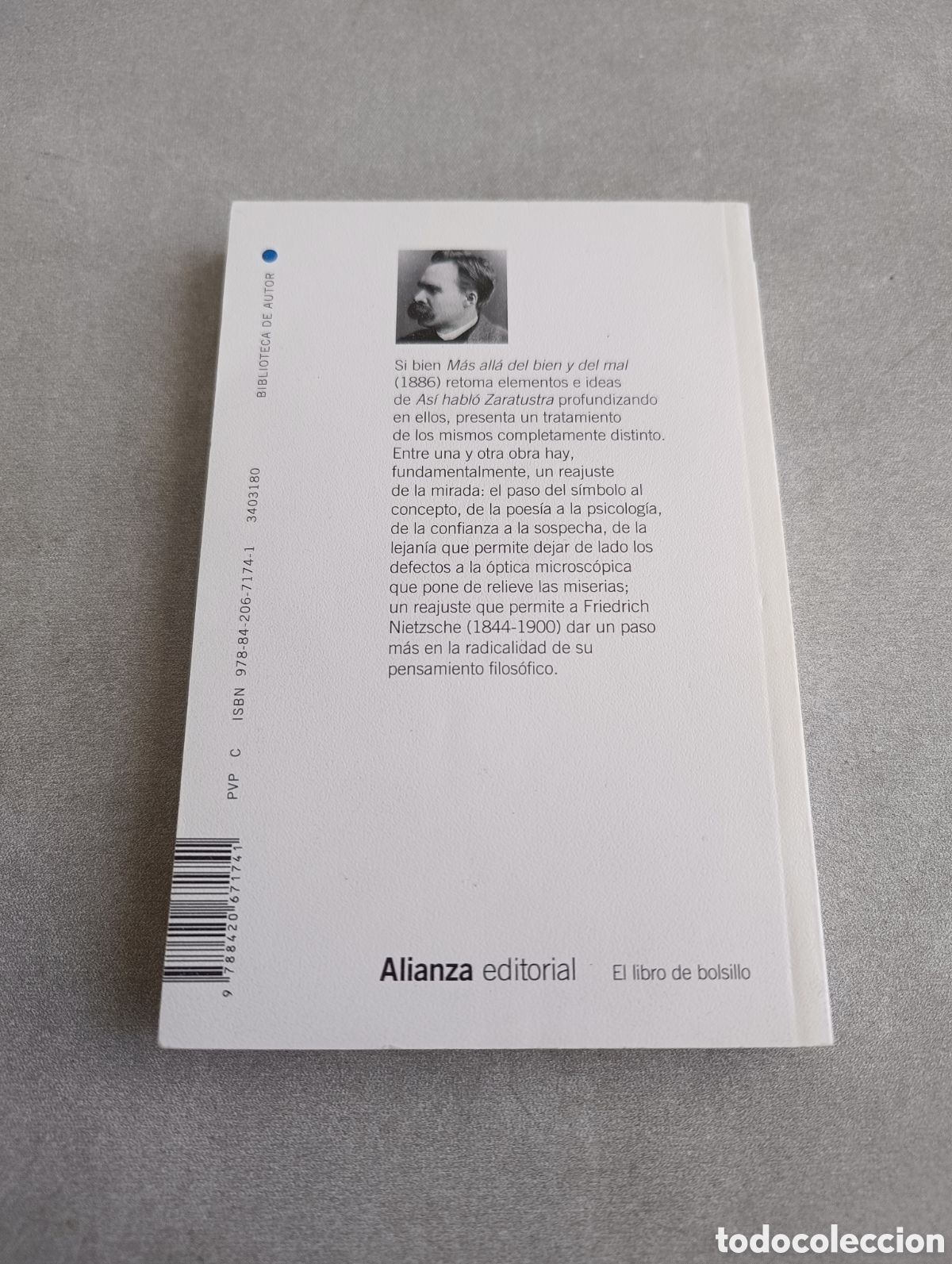 Libros de segunda mano: M&aacute;s all&aacute; del bien y del mal - Friederich Nietzsche - Foto 3