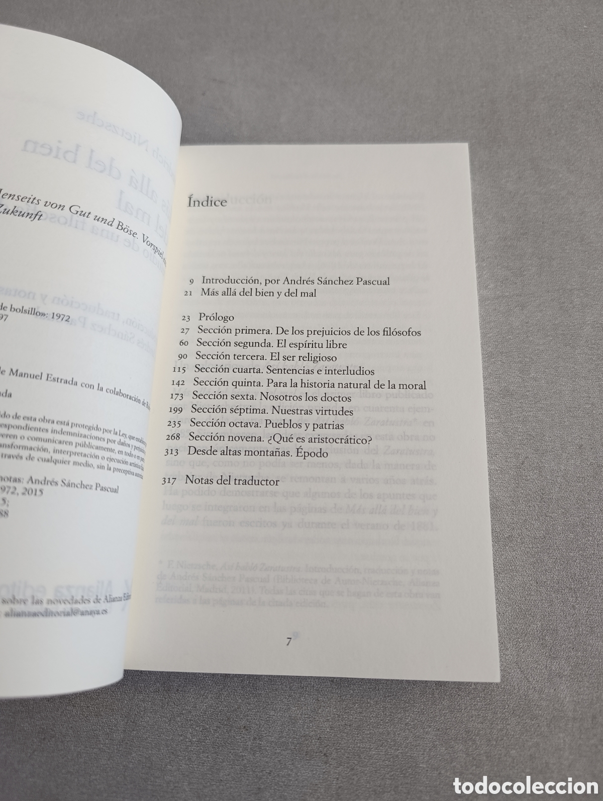 Libros de segunda mano: M&aacute;s all&aacute; del bien y del mal - Friederich Nietzsche - Foto 5