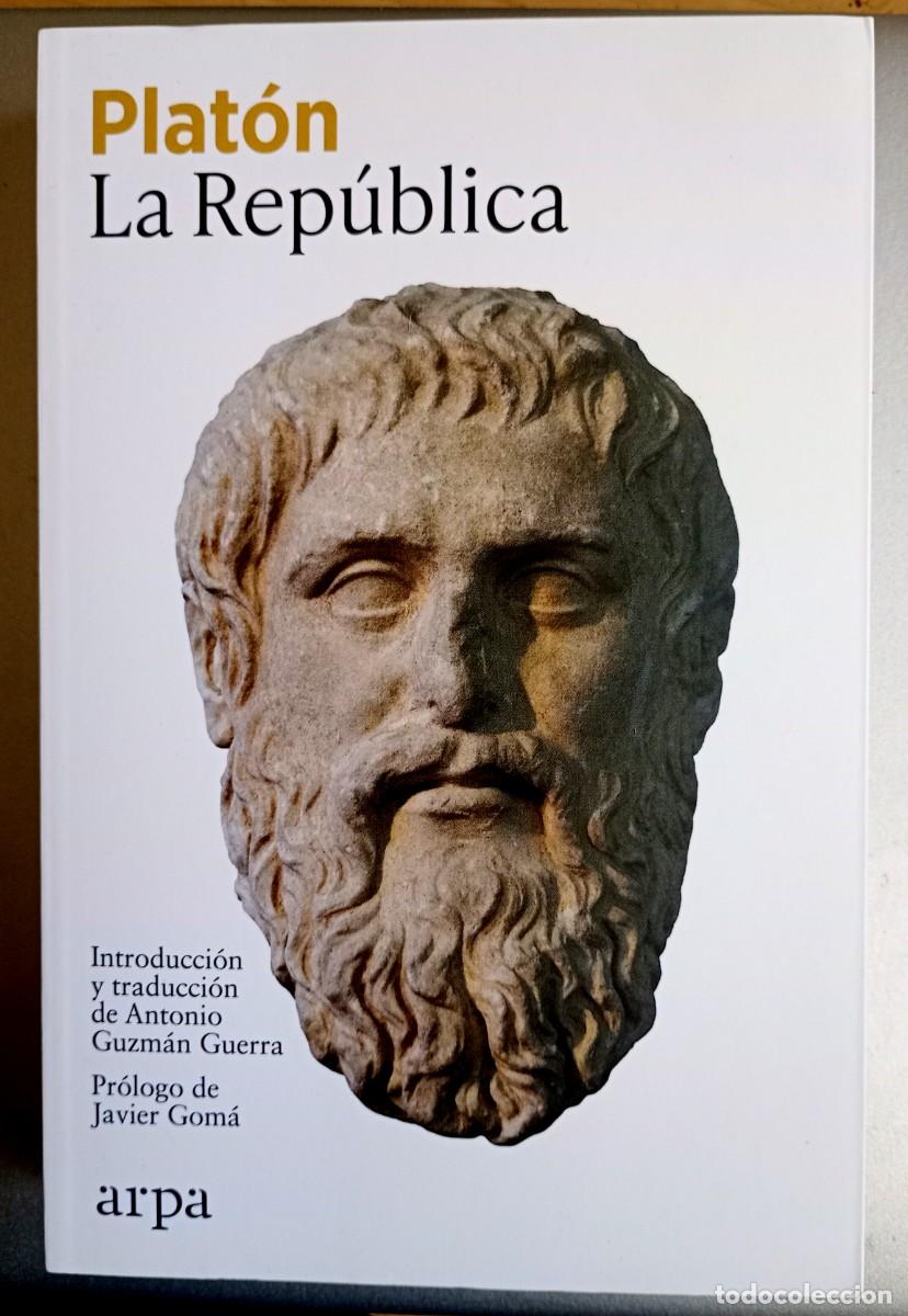 Libros de segunda mano: Plat&oacute;n . La Rep&uacute;blica . Arpa