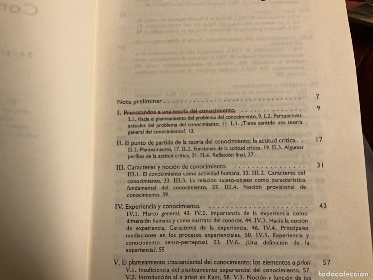 Libros de segunda mano: Teor&iacute;a del conocimiento Sergio Rabade Akal - Foto 3