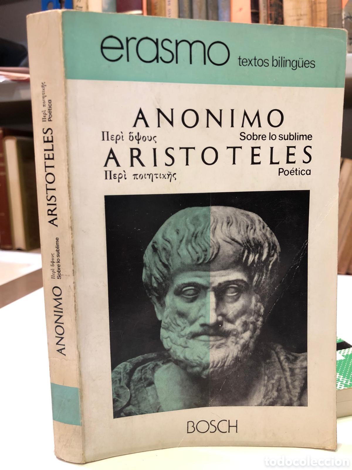 Libros de segunda mano: Sobre lo sublime y Po&eacute;tica - An&oacute;nimo y Arist&oacute;teles