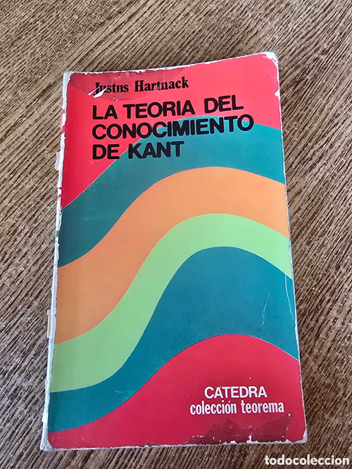 Libros de segunda mano: LA TEORIA DEL CONOCIMIENTO DE KANT Justus Hartnack CATEDRA 2DA ED. 1979 Filosofia
