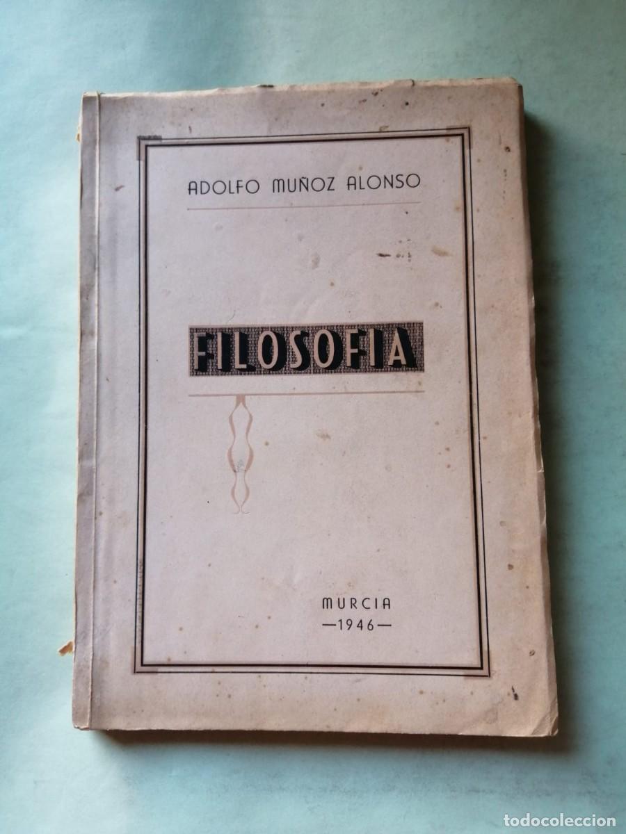 Libros de segunda mano: FILOSOFIA (RICARDO MU&Ntilde;OZ ALONSO)