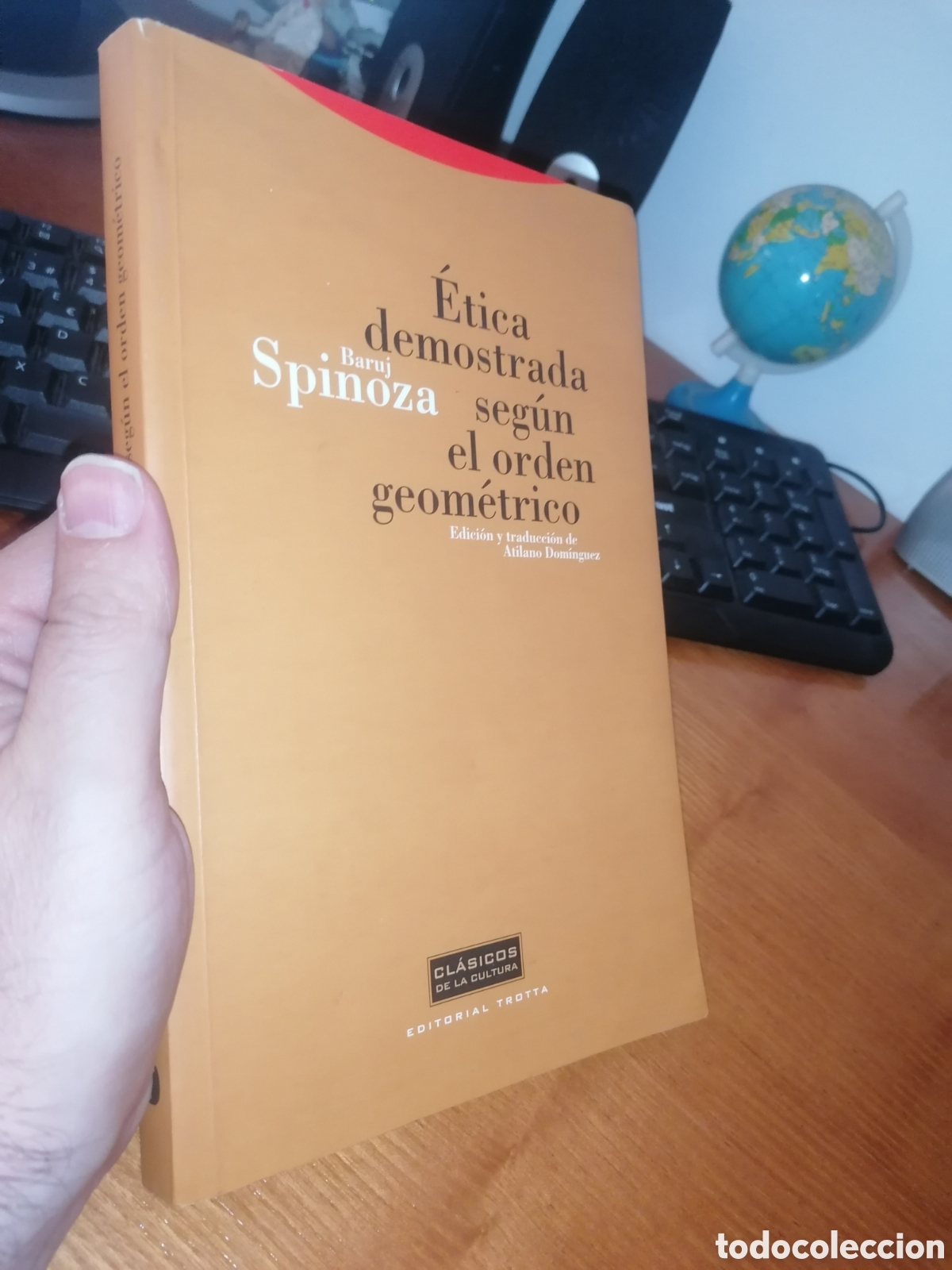 Libros de segunda mano: Libro: &Eacute;TICA DEMOSTRADA SEG&Uacute;N EL ORDEN GEOM&Eacute;TRICO - Baruj Spinoza