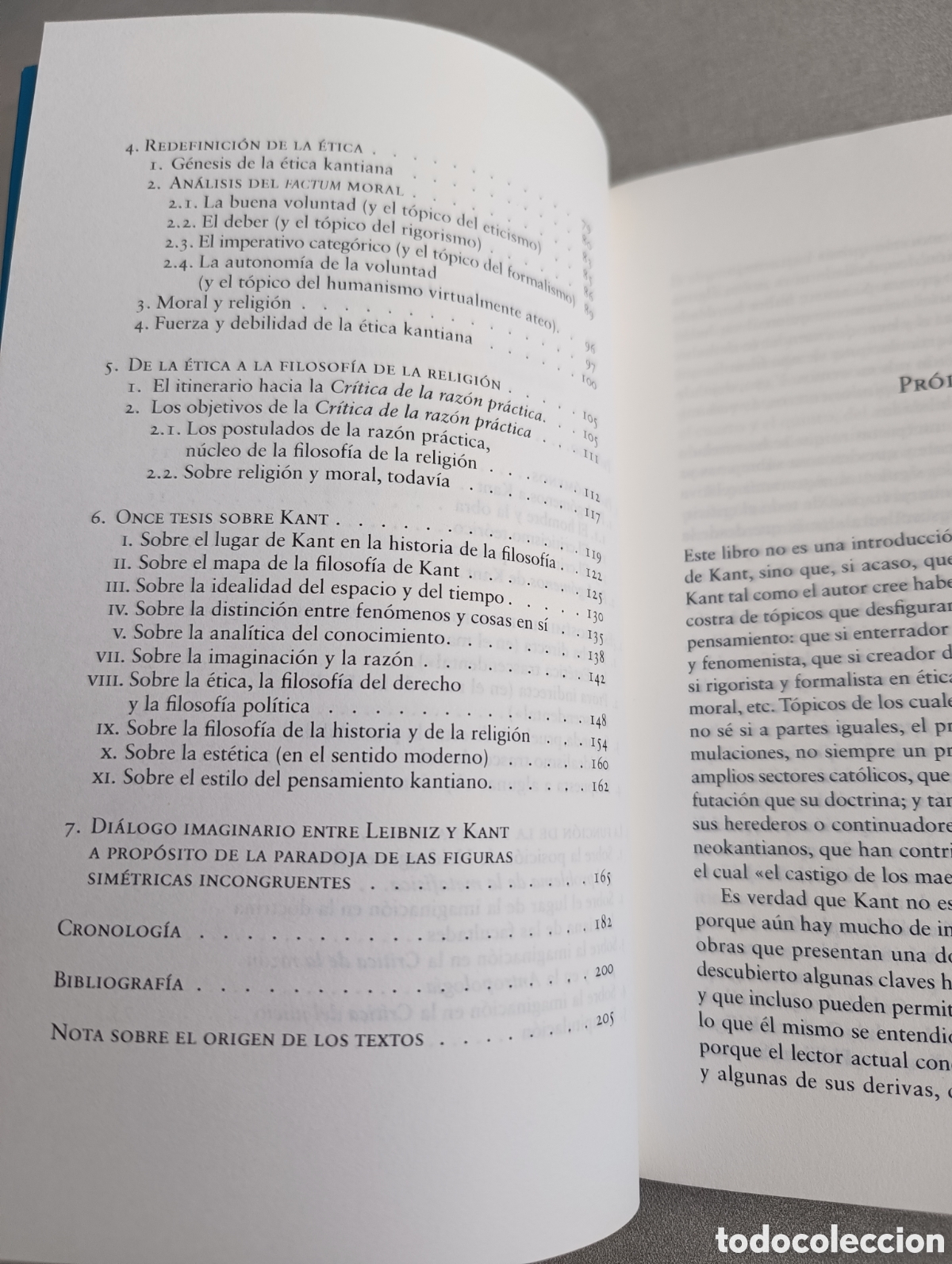 Libros de segunda mano: IMMANUEL KANT - LLU&Iacute;S FONT, PERE - Foto 5