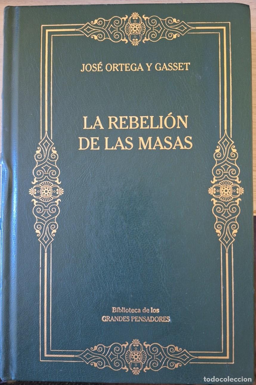 Libros de segunda mano: LA REBELION DE LAS MASAS. - ORTEGA Y GASSET, Jose.