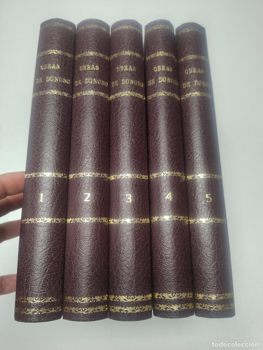 Libros de segunda mano: Obras de Don Juan Donoso Cort&eacute;s - Donoso Cort&eacute;s, Juan