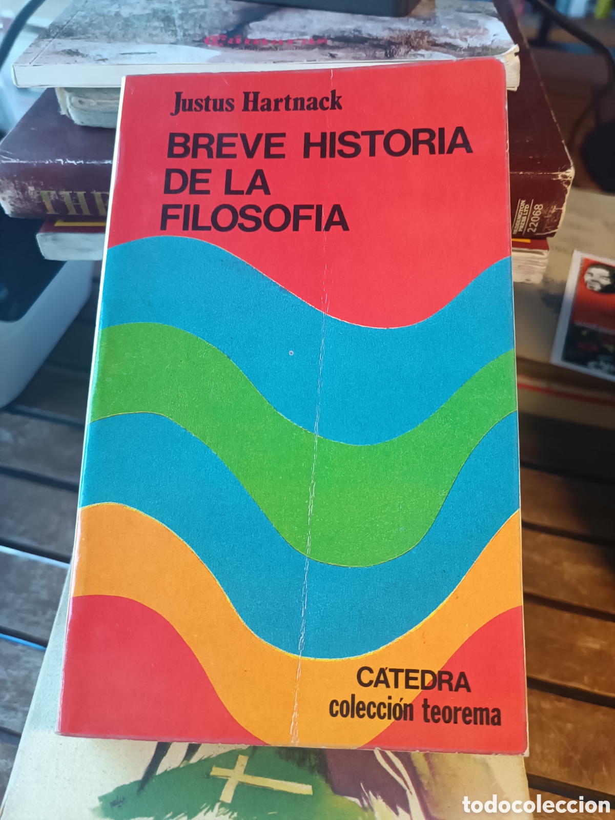 Libros de segunda mano: BREVE HISTORIA DE LA FILOSOFIA Justus Hartnack CATEDRA 1978 teorema