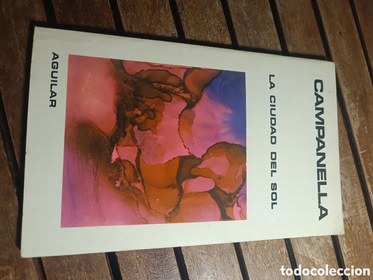 Libros de segunda mano: LA CIUDAD DEL SOL. CAMPANELLA. AGUILAR. 1972