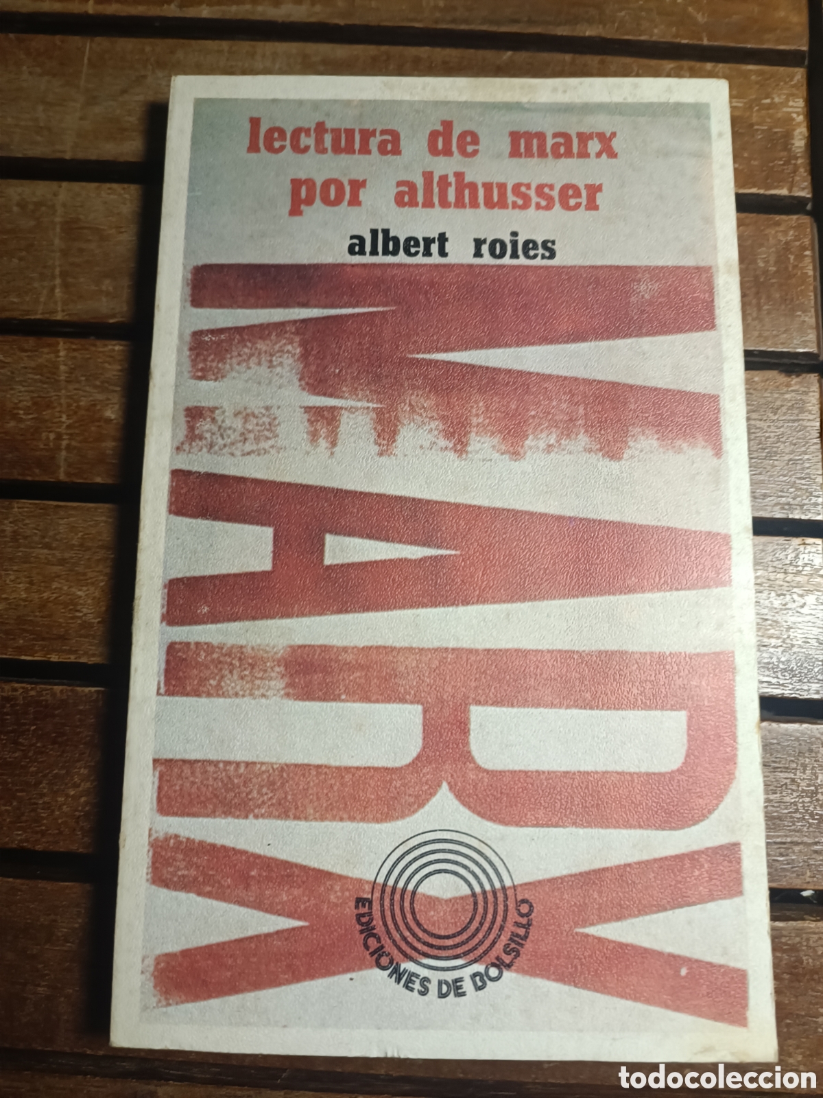 Libros de segunda mano: LECTURA DE MARX POR ALTHUSSER. ROIES, Albert. Editorial Laia. 1974.