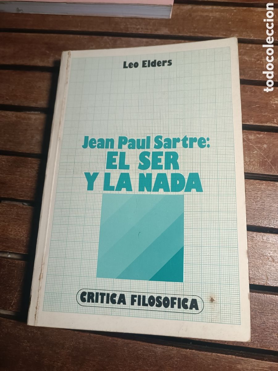 Libros de segunda mano: LEO ELDERS. SARTRE: EL SER Y LA NADA. 1977, MAGISTERIO ESPA&Ntilde;OL critica filosof&iacute;ca