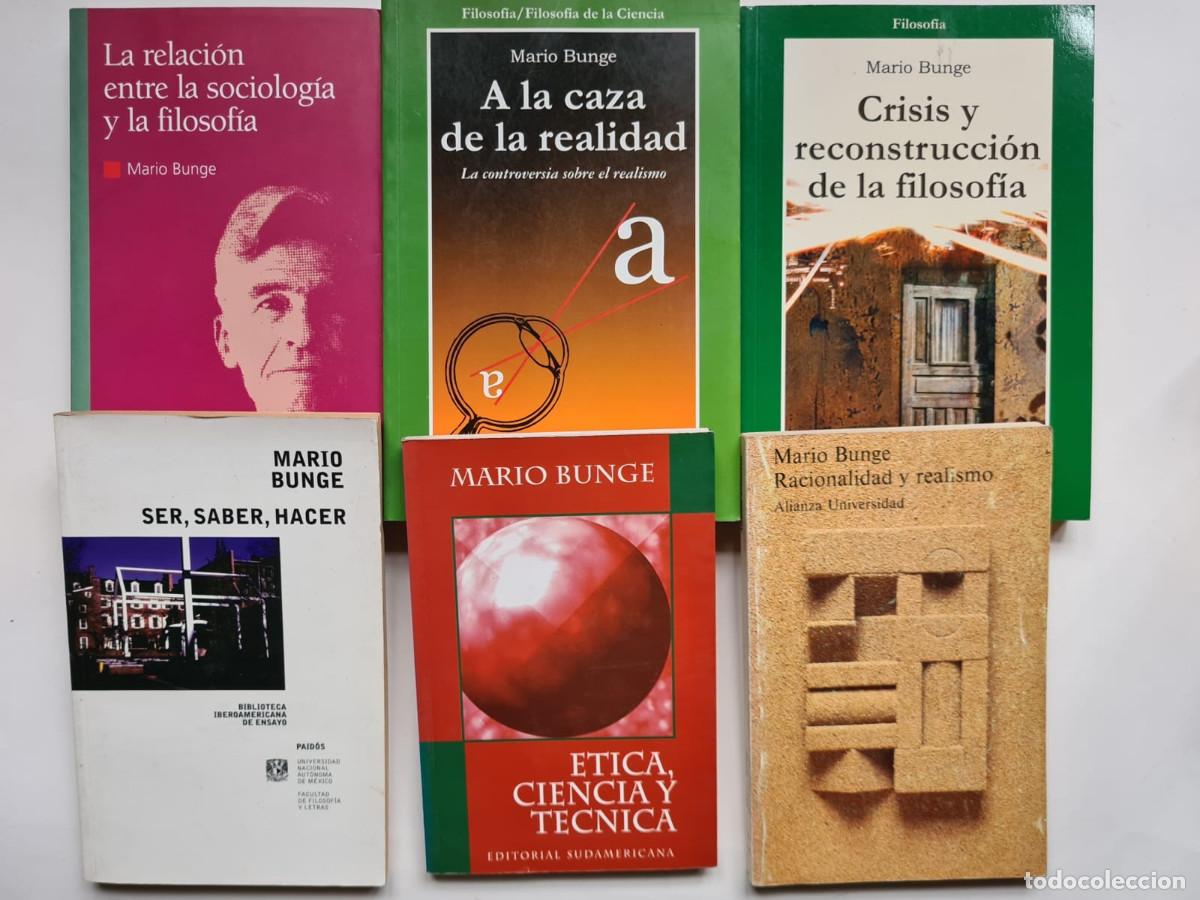 Libros de segunda mano: Lote de 9 libros de Mario Bunge