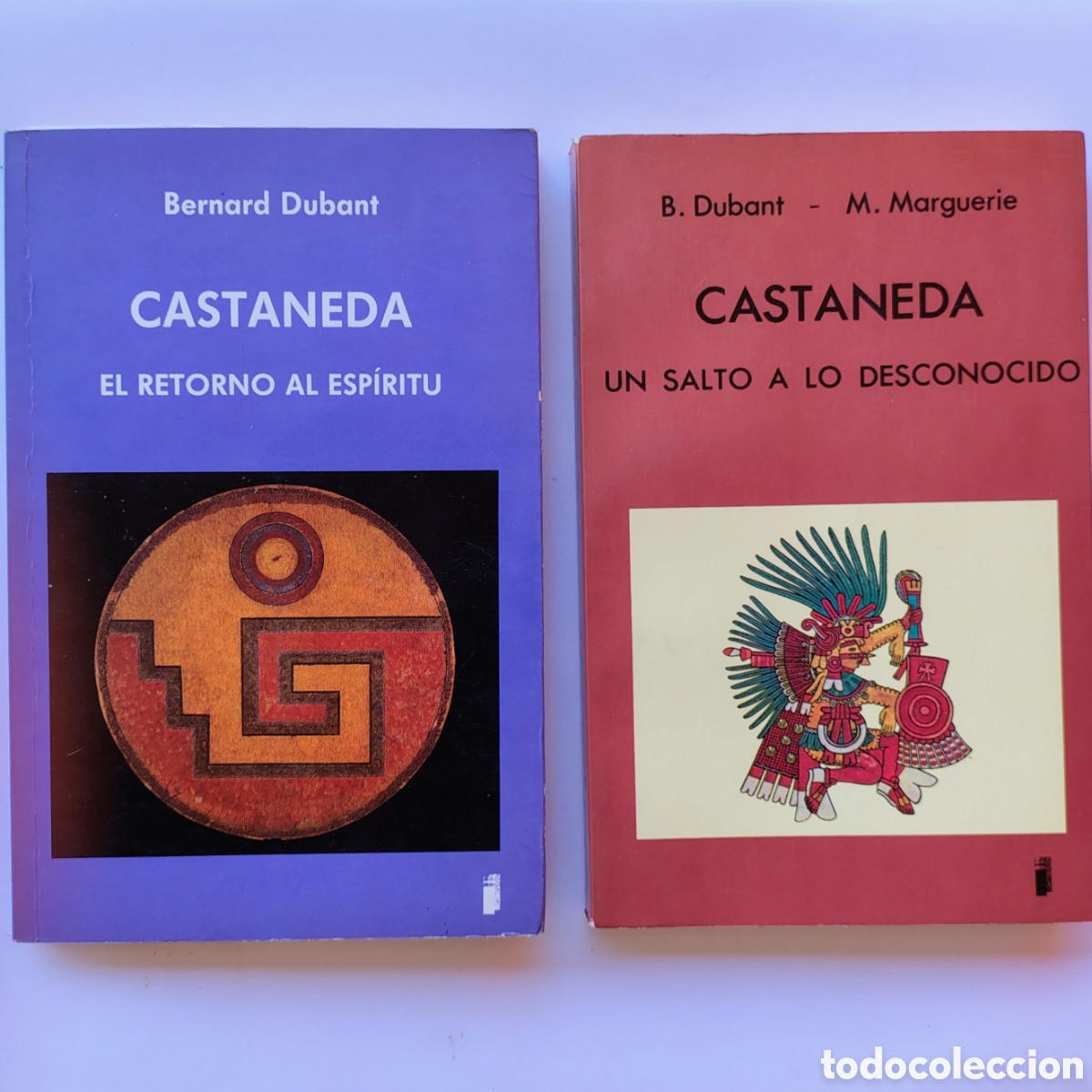 Libros de segunda mano: 2 libros sobre Carlos Castaneda | Un salto a lo desconocido + El retorno al esp&iacute;ritu | 1&ordf; ediciones
