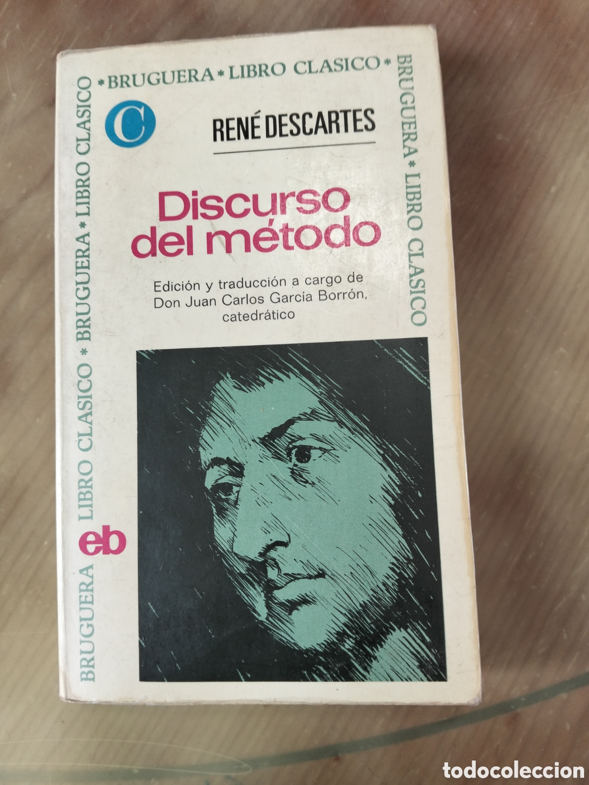 Libros de segunda mano: Discurso del m&eacute;todo. Ren&eacute; descartes. Bruguera (edici&oacute;n traducci&oacute;n juan Carlos borr&oacute;n)