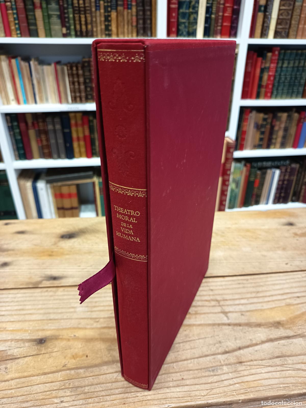 Libros de segunda mano: 2000 - Teatro Moral de la Vida Humana Enchiridion de Epicteto y la Tabla de Cebes Edici&oacute;n Facs&iacute;mil