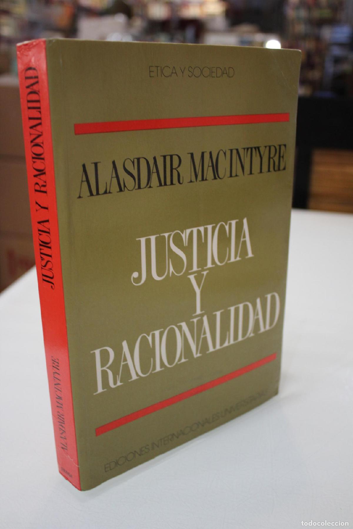 Libros de segunda mano: Justicia y racionalidad. Conceptos y contextos. - Macintyre, Alasdair.