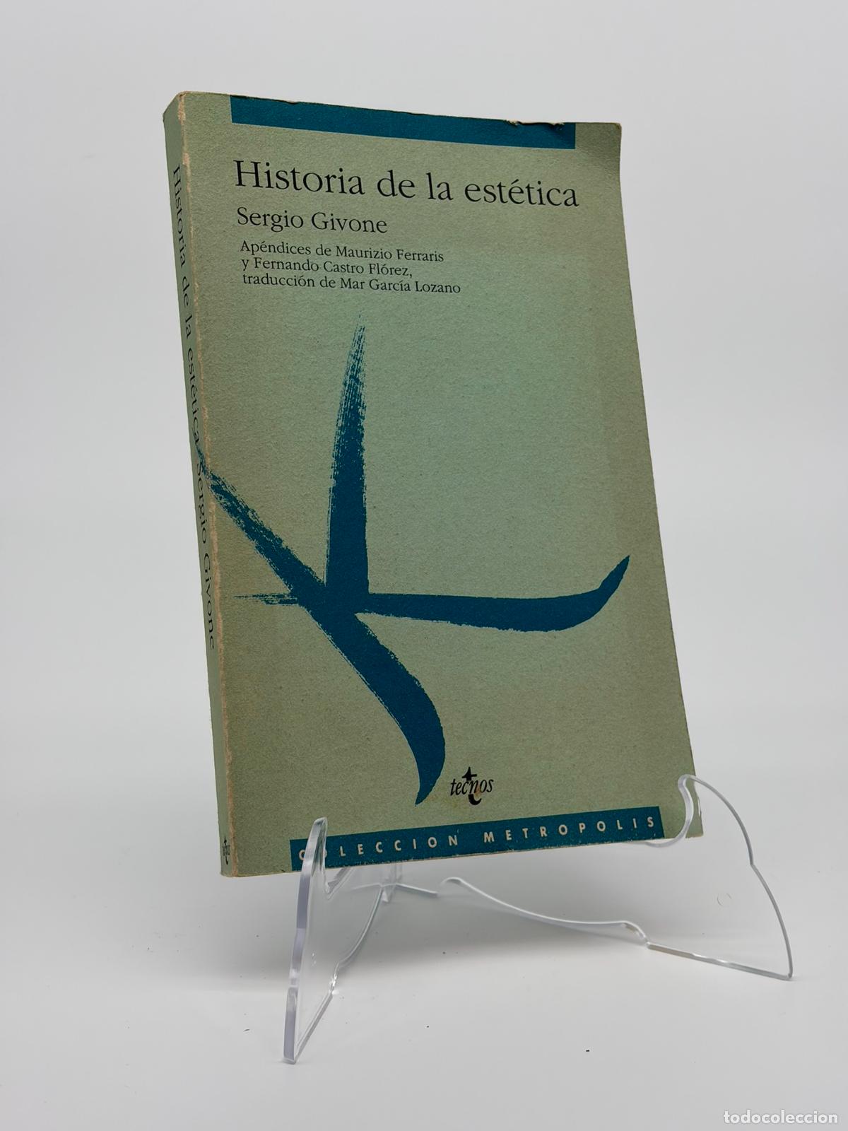 Libros de segunda mano: Historia de la est&eacute;tica - GIVONE, SERGIO