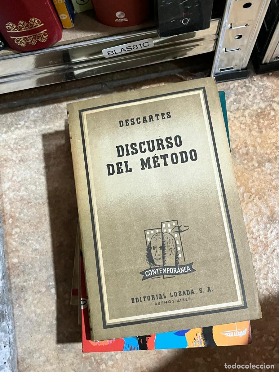 Libros de segunda mano: BLAS81C &ndash; Ren&eacute; Descartes &mdash; Discurso del m&eacute;todo &mdash; Editorial Losada.