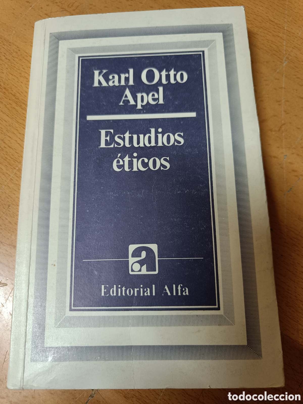 Libros de segunda mano: ESTUDIOS &Eacute;TICOS. KARL OTTO APEL.
