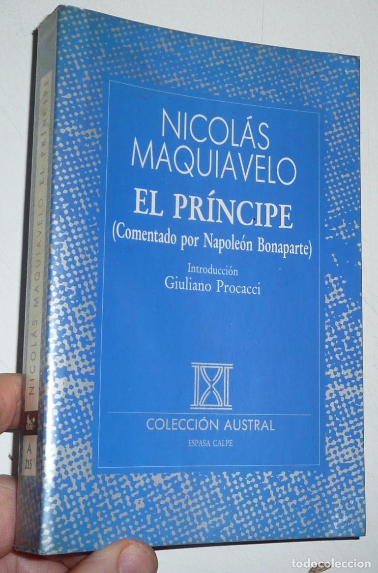 Libros de segunda mano: El Pr&iacute;ncipe - Nicol&aacute;s Maquiavelo (Colecci&oacute;n Austral N&ordm; A215)
