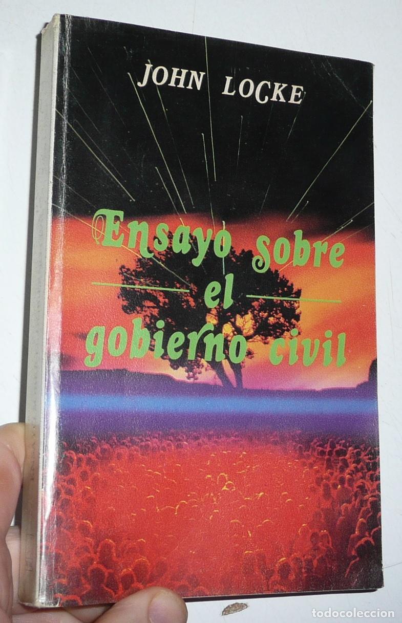Libros de segunda mano: Ensayo sobre el gobierno civil - John Locke (Editorial Alba, 1987)