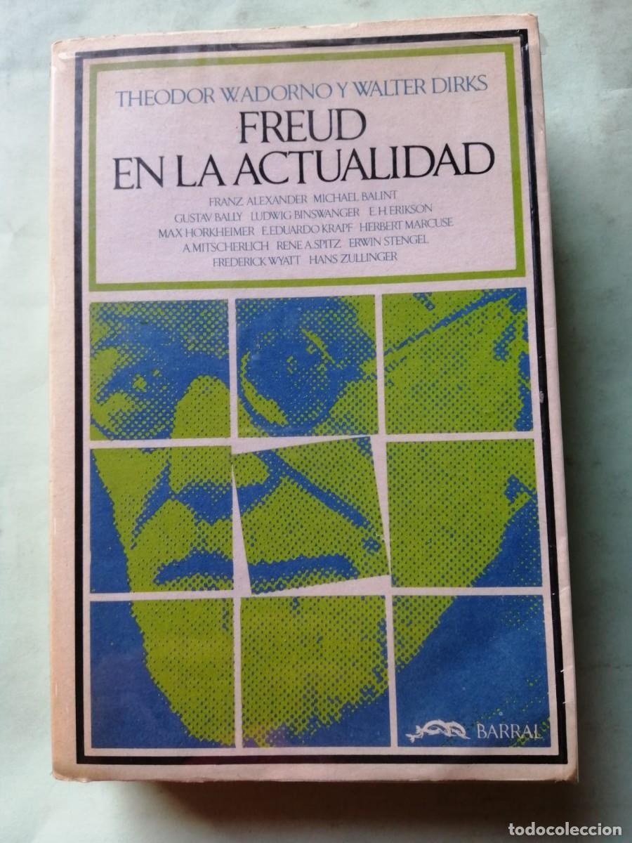Libros de segunda mano: FREUD EN LA ACTUALIDAD (THEODOR W. ADORNO - WALTER DIRKS)