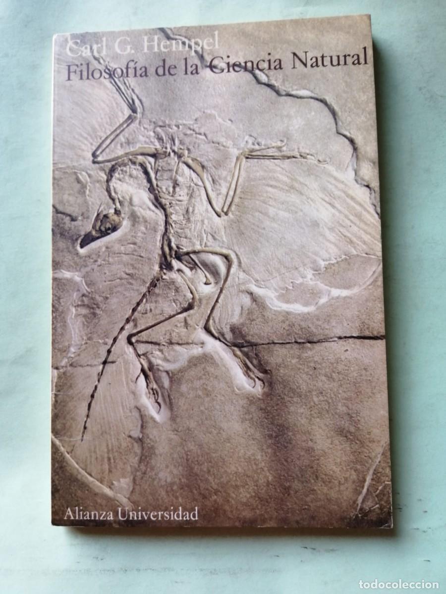 Libros de segunda mano: FILOSOFIA DE LA CIENCIA NATURAL (CARL G. HEMPEL)