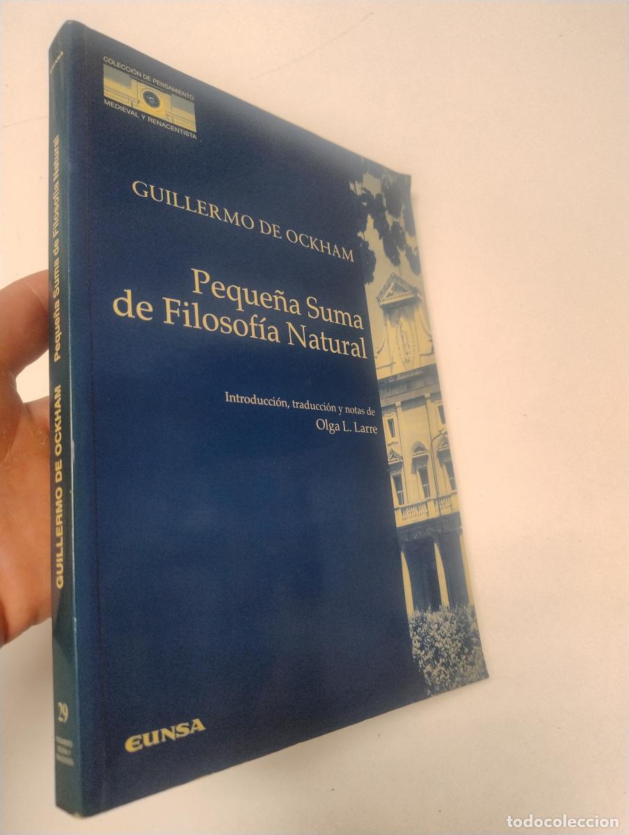 Libros de segunda mano: Peque&ntilde;a suma de filosof&iacute;a natural - Guillermo De Ockham