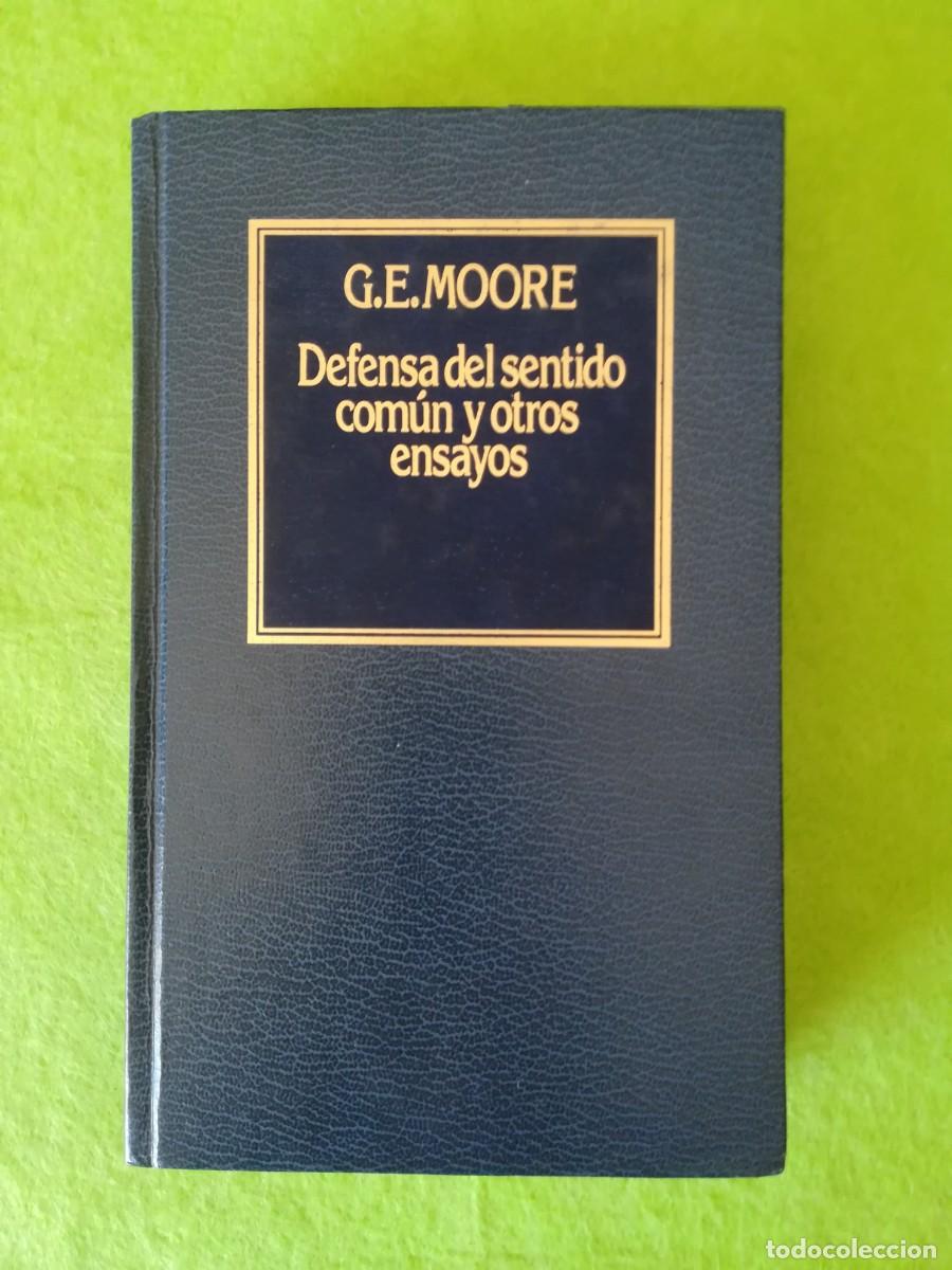 Libros de segunda mano: Defensa del sentido comun y otros ensayos Moore orbis 1983