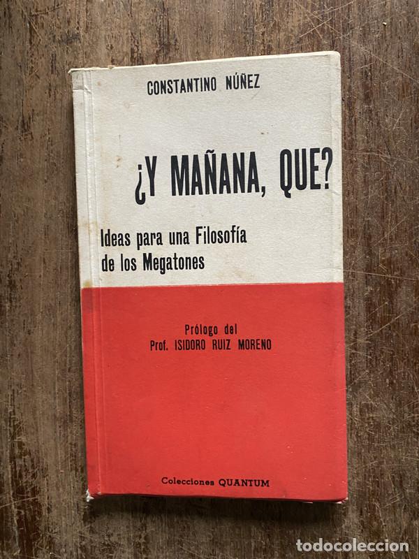 Libros de segunda mano: &iquest;Y ma&ntilde;ana que? - Nu&ntilde;ez Constantino - Foto 1
