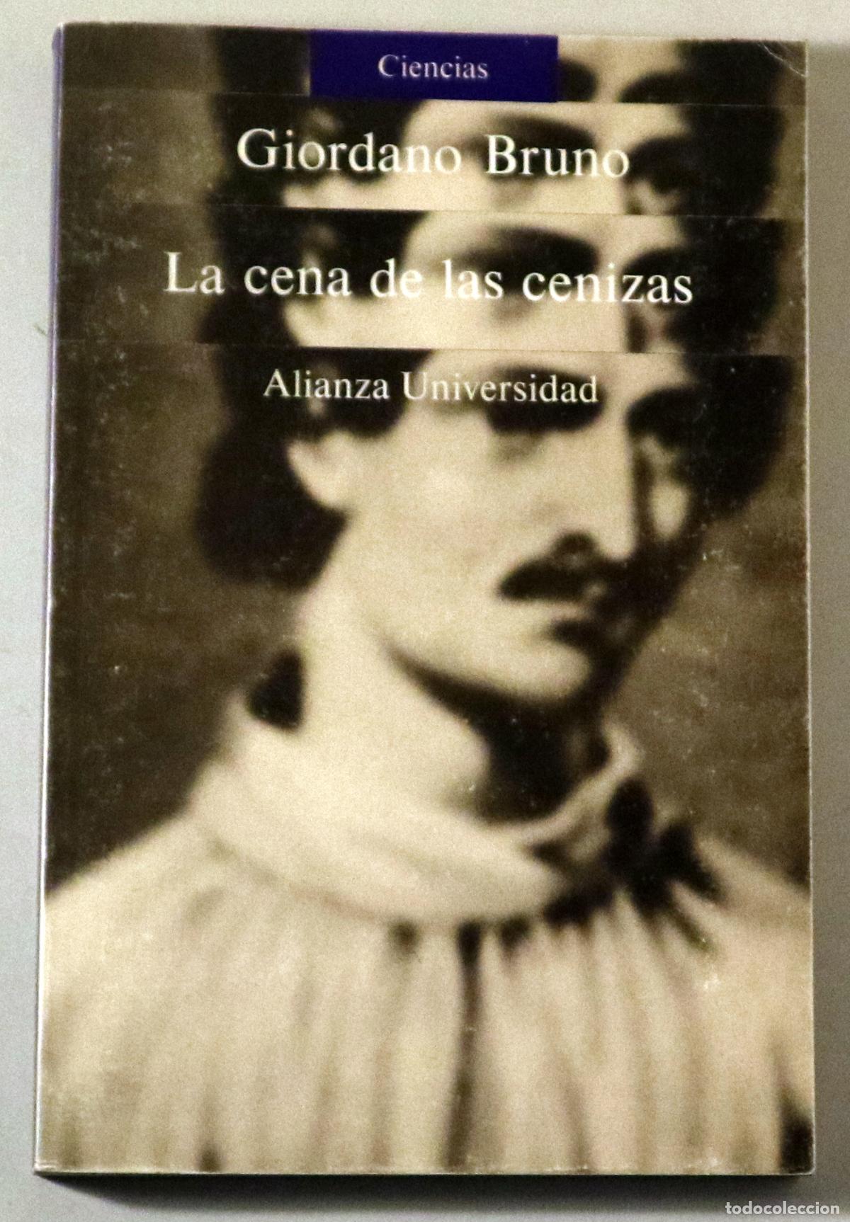 Libros de segunda mano: BRUNO, Giordano - LA CENA DE LAS CENIZAS - Madrid 1987
