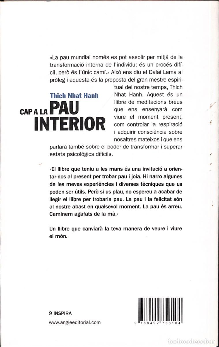 Libros de segunda mano: Cap a la pau interior de Editorial Angle - Foto 2