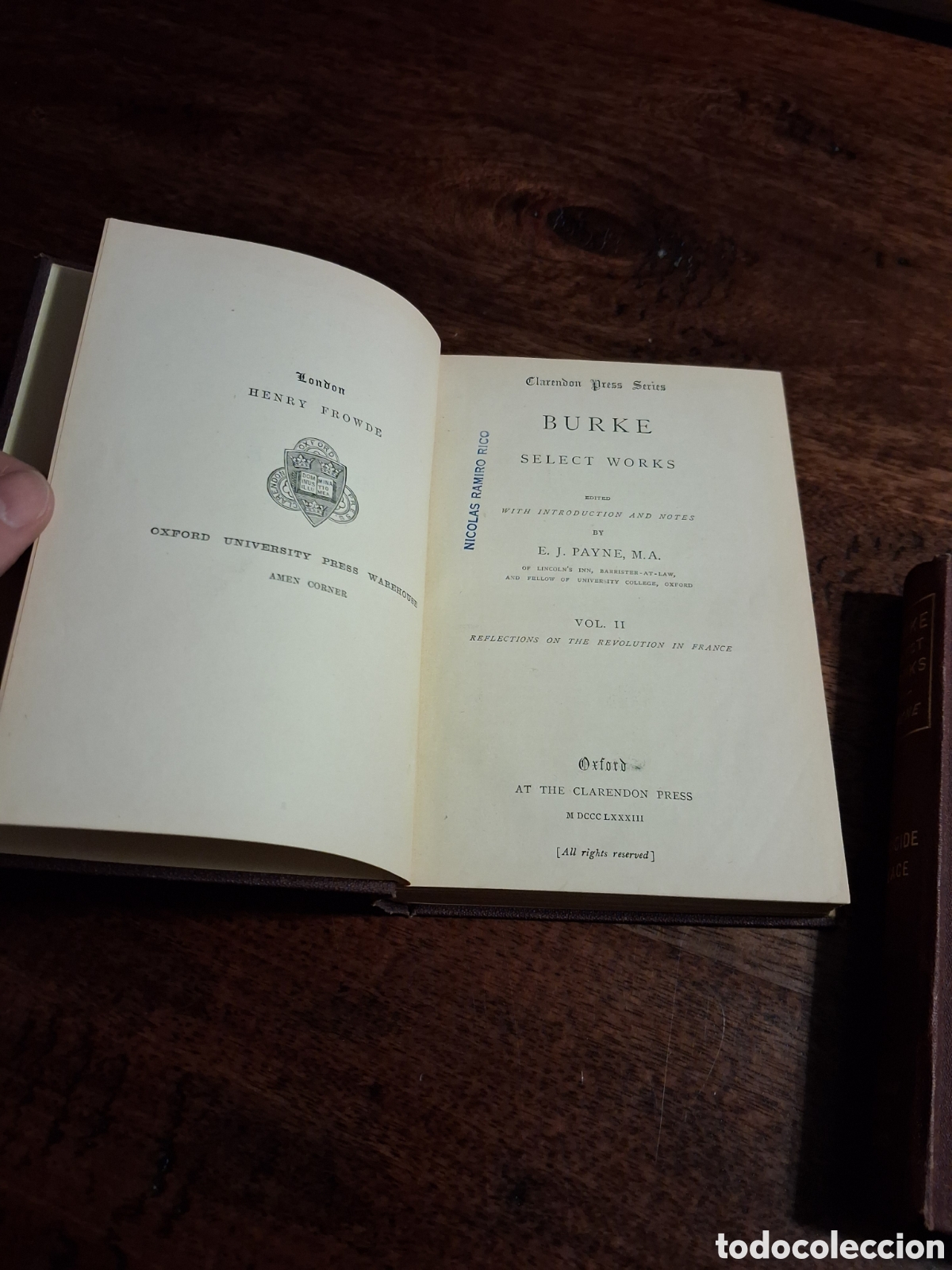 Libros de segunda mano: Select Works, Edmund Burke - Foto 5