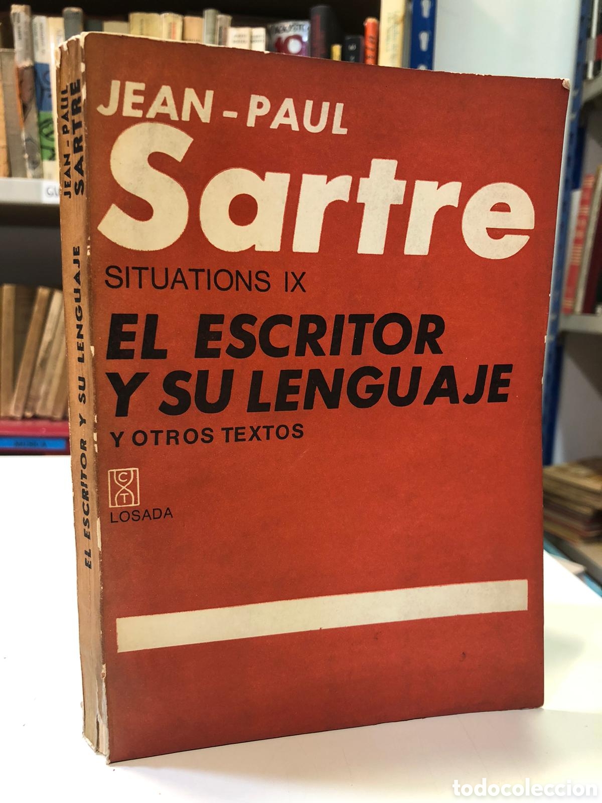 Libros de segunda mano: El escritor y su lenguaje y otros textos (Situations IX) - Jean-Paul Sartre