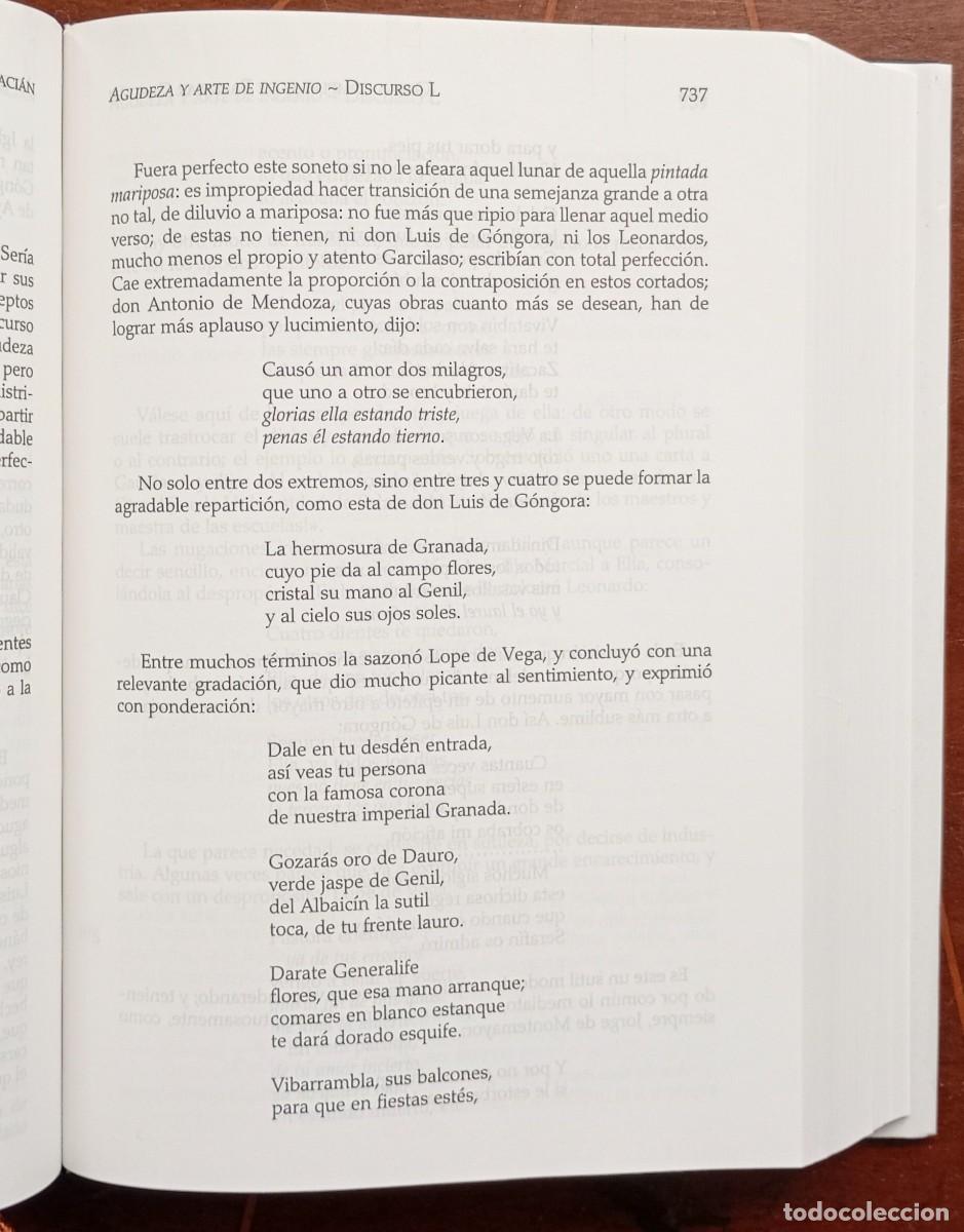 Libros de segunda mano: Baltasar Gracian OBRAS COMPLETAS - Foto 2