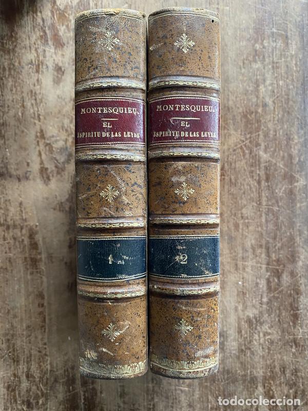 Libros de segunda mano: El Espiritu de las Leyes - Montesquieu - Foto 2