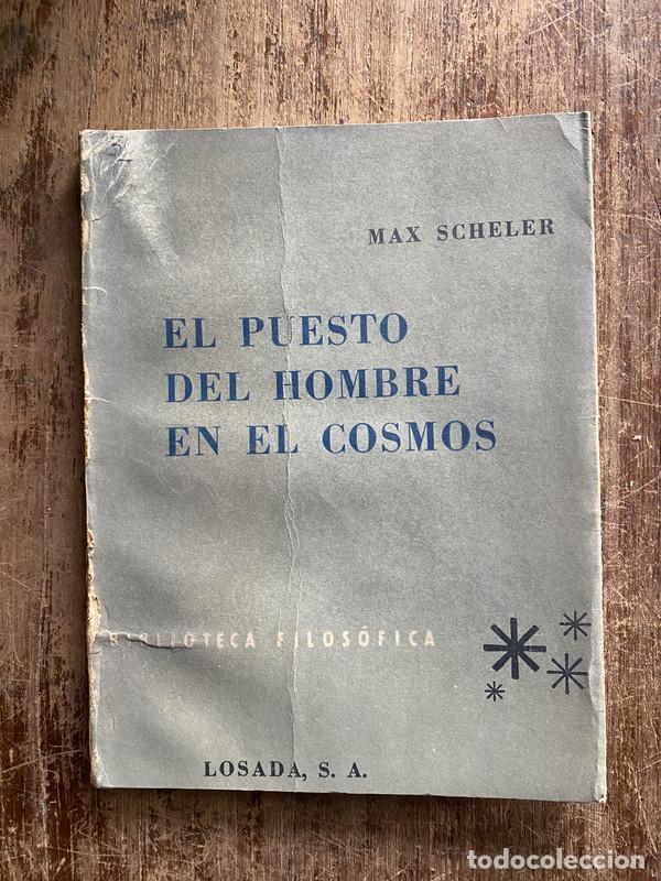 Libros de segunda mano: El puesto del hombre en el cosmos - Scheler Max - Foto 1