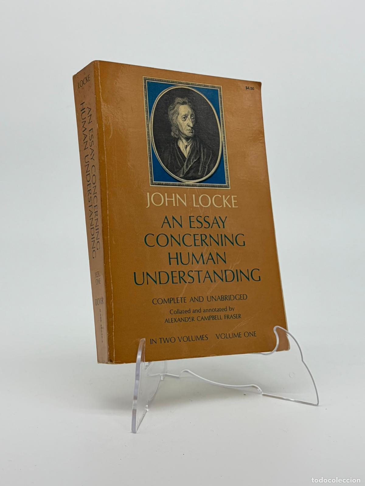 Libros de segunda mano: An Essay Concerning Human Understanding In Two Volumes, John Locke
