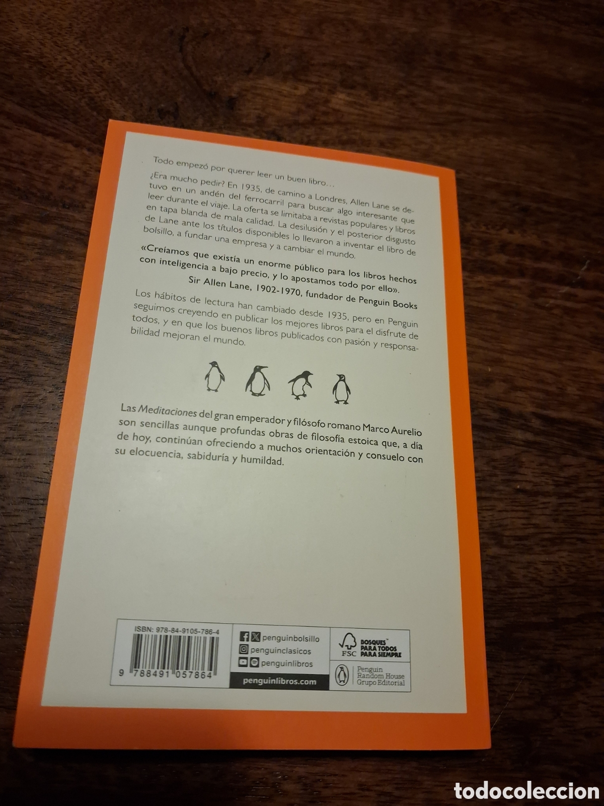Libros de segunda mano: Meditaciones, Marco Aurelio - Foto 2