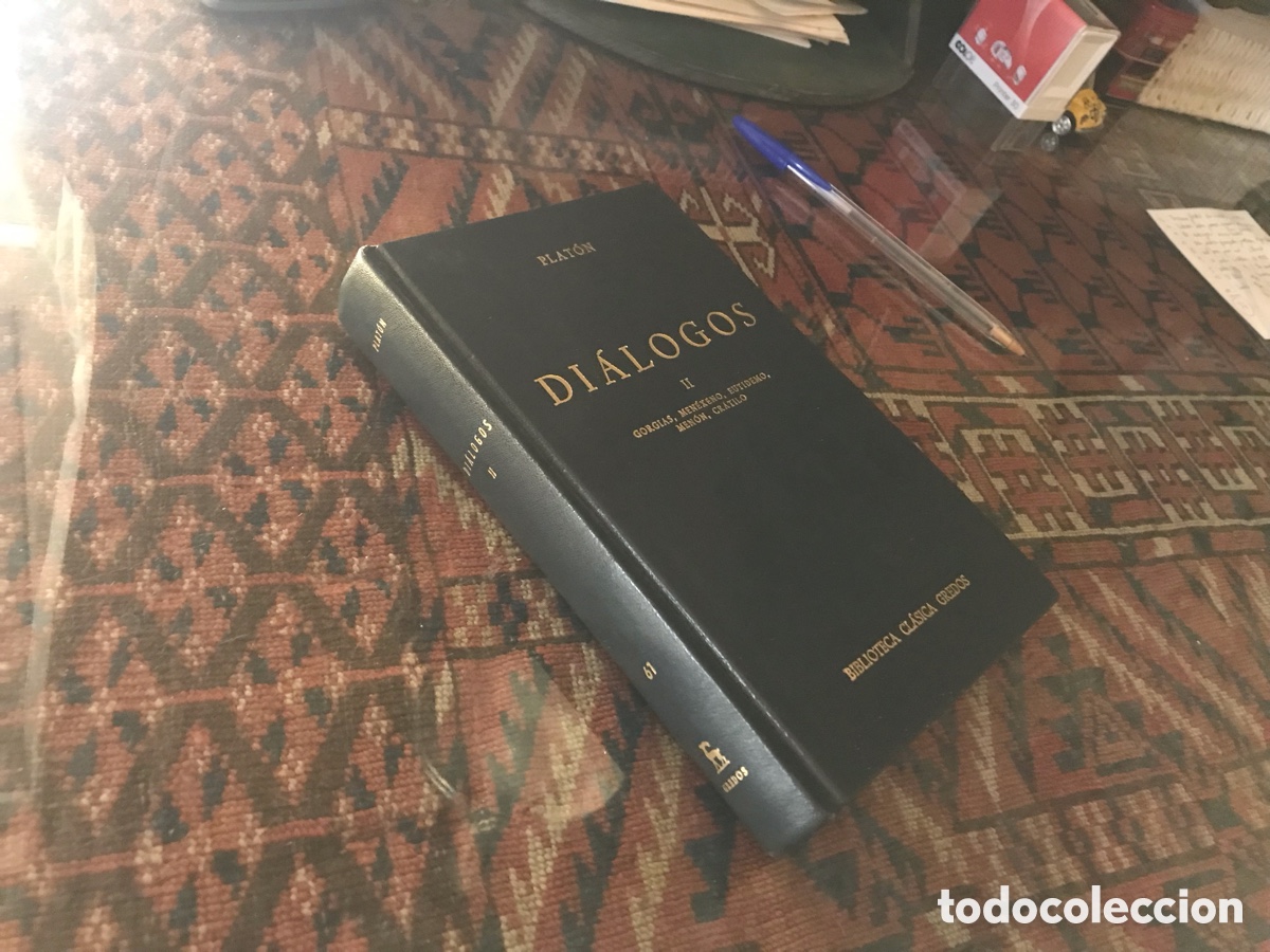 Libros de segunda mano: Di&aacute;logos II. Plat&oacute;n. Gredos n&ordm; 61
