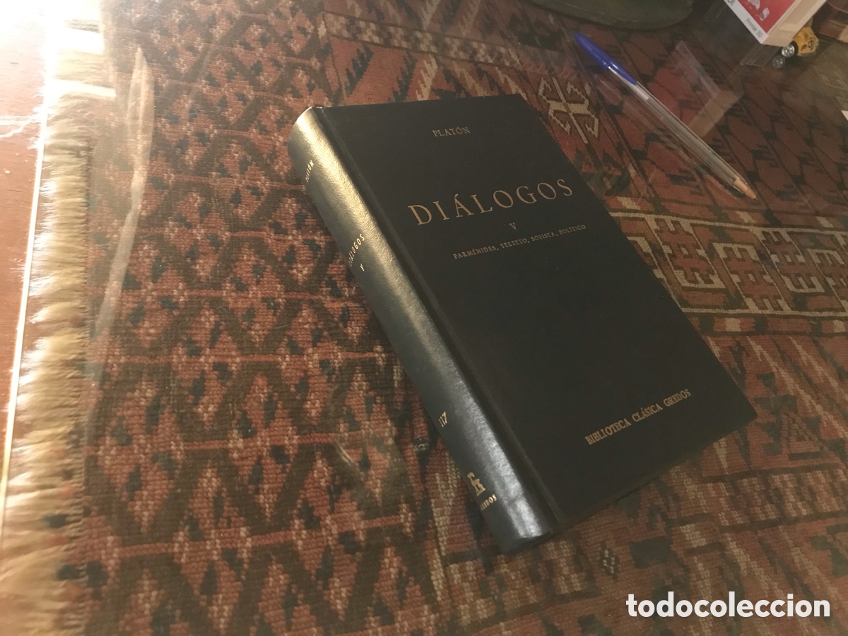 Libros de segunda mano: Di&aacute;logos V. Plat&oacute;n. Gredos n&ordm; 1117.