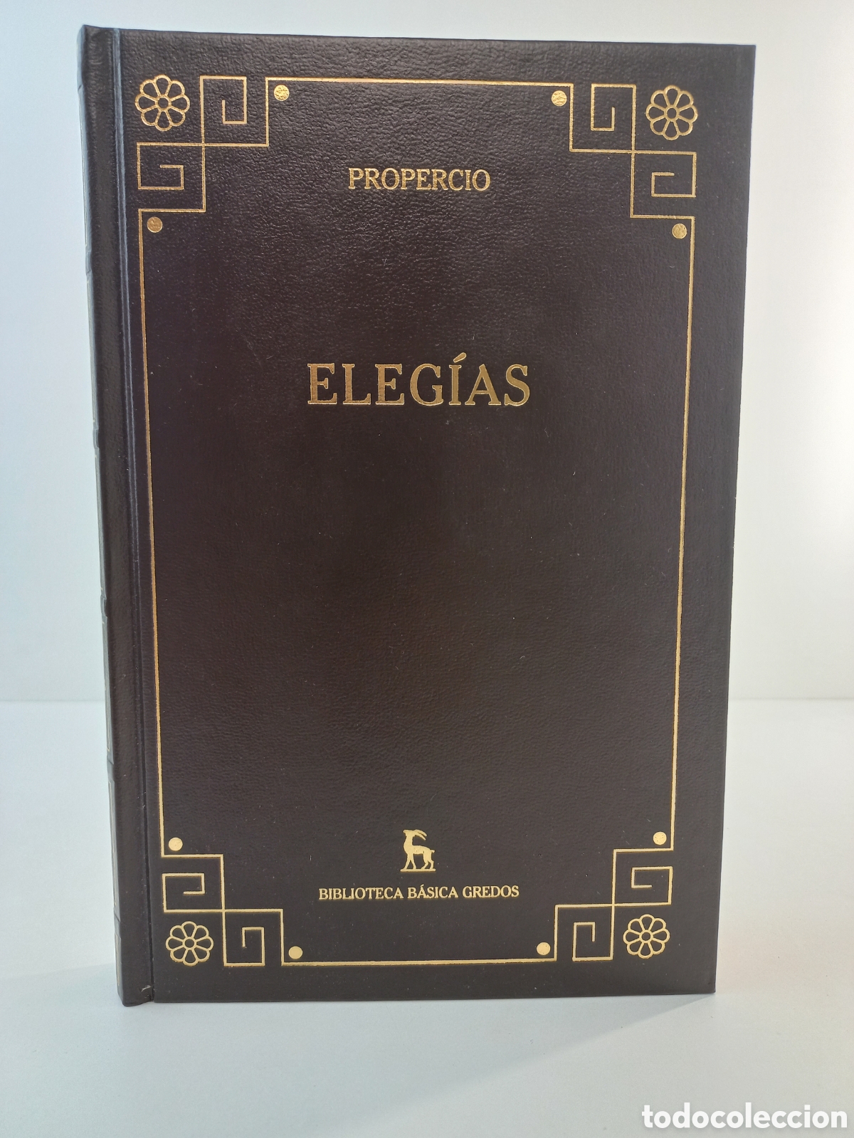 Libros de segunda mano: Eleg&iacute;as Propercio. Gredos, 2001. Filosof&iacute;a.