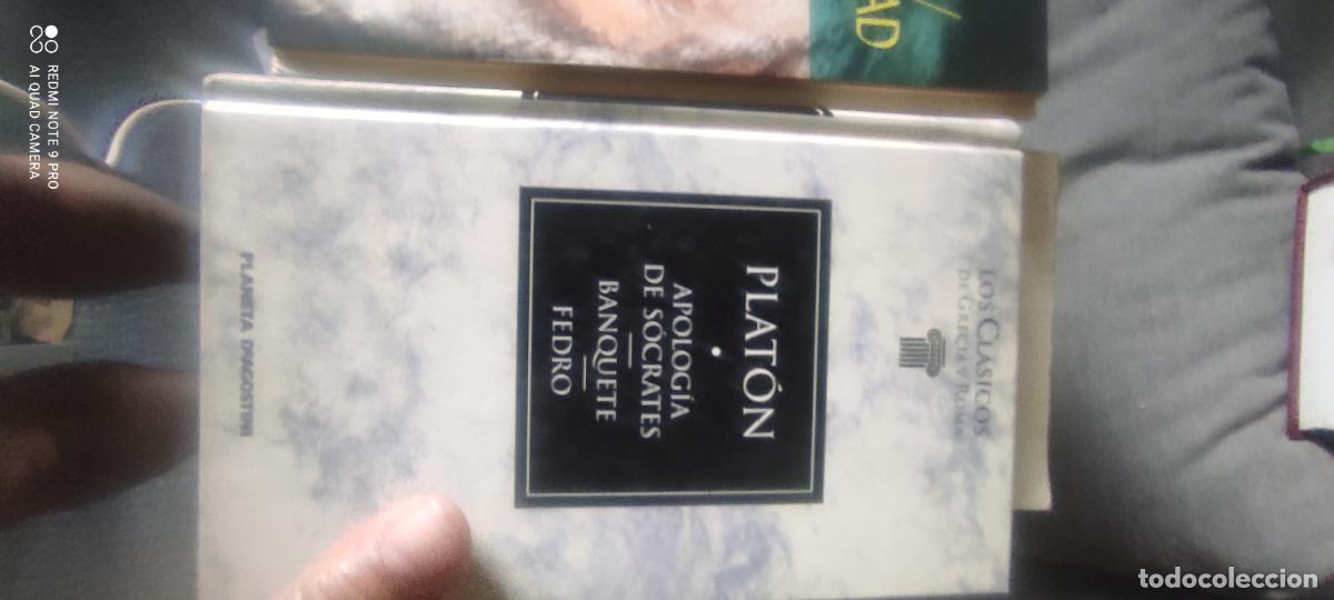 Libros de segunda mano: Plat&oacute;n. Apolog&iacute;a de S&oacute;crates. Banquete. Fedro. Los cl&aacute;sicos Grecia y Roma