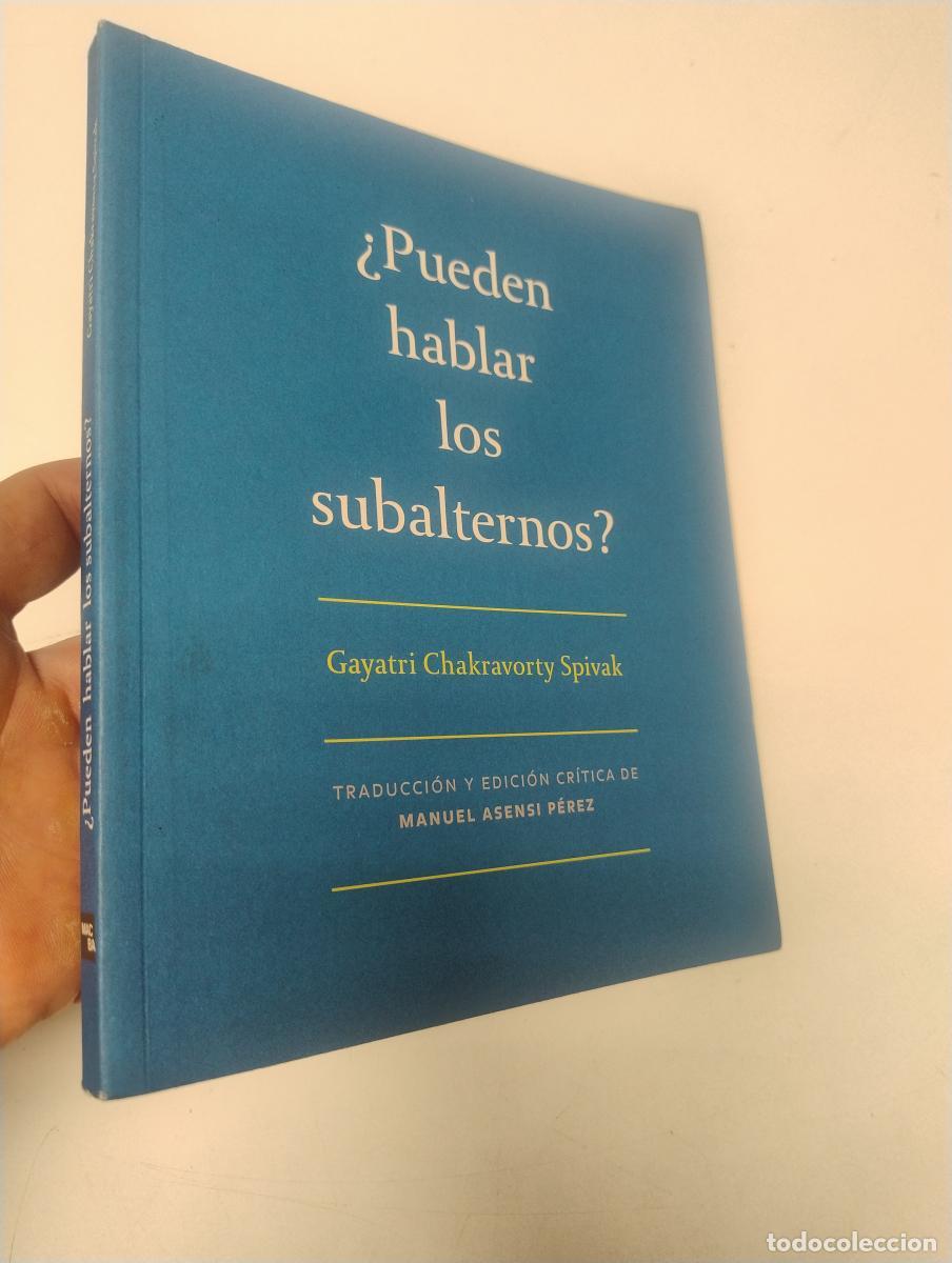 Libros de segunda mano: &iquest;Pueden hablar los subalternos? - spivak, Gayatri Chakravorty