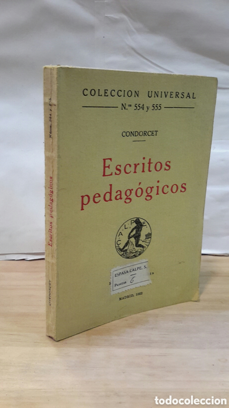 Libros de segunda mano: Escritos pedagogicos - Condorcet - Foto 1