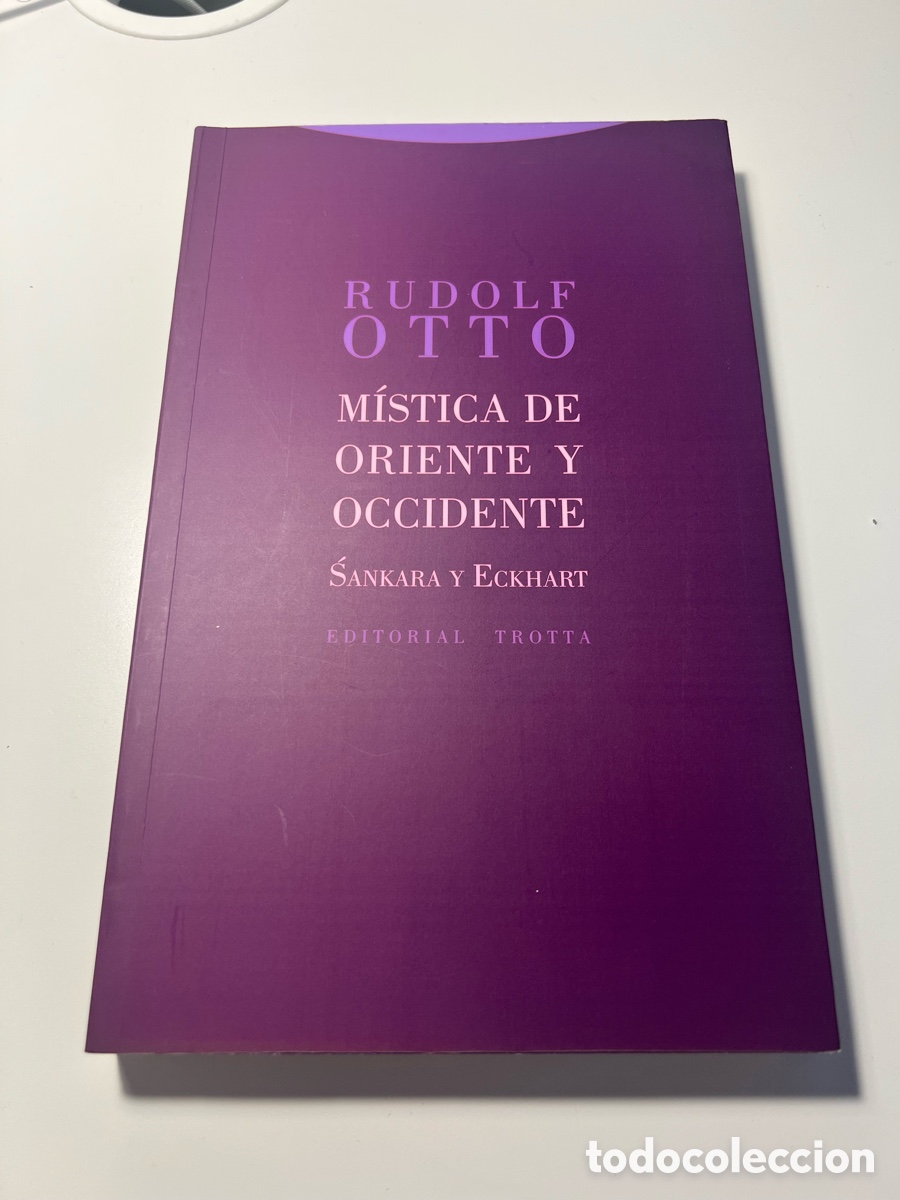 Libros de segunda mano: M&iacute;stica de Oriente y de Occidente. S&aacute;nkara y Eckhart - Rudolf Otto