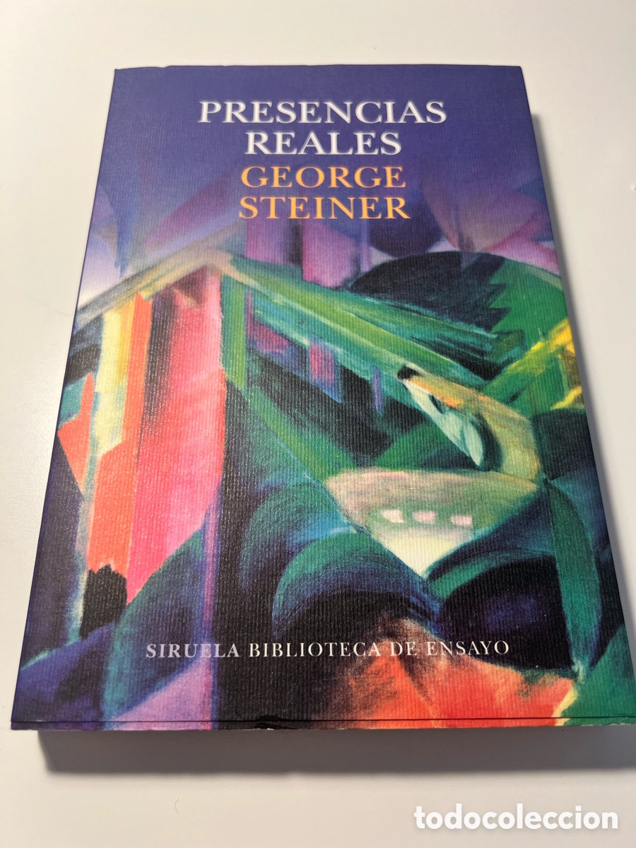 Libros de segunda mano: Presencias reales - George Steiner