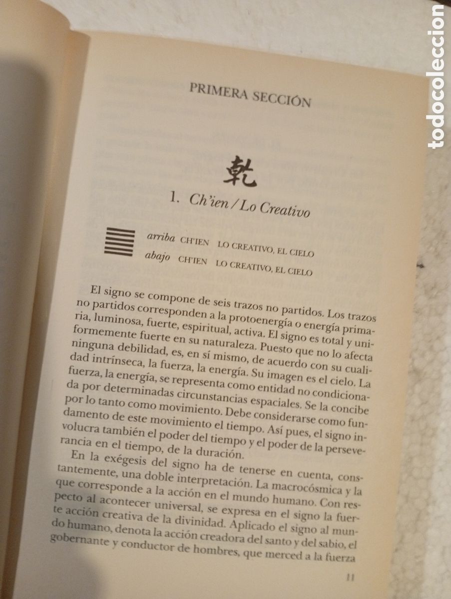 Libros de segunda mano: I CHING. EL LIBRO DE LAS MUTACIONES. RICHARD WILHELM. RBA 2002 - Foto 8