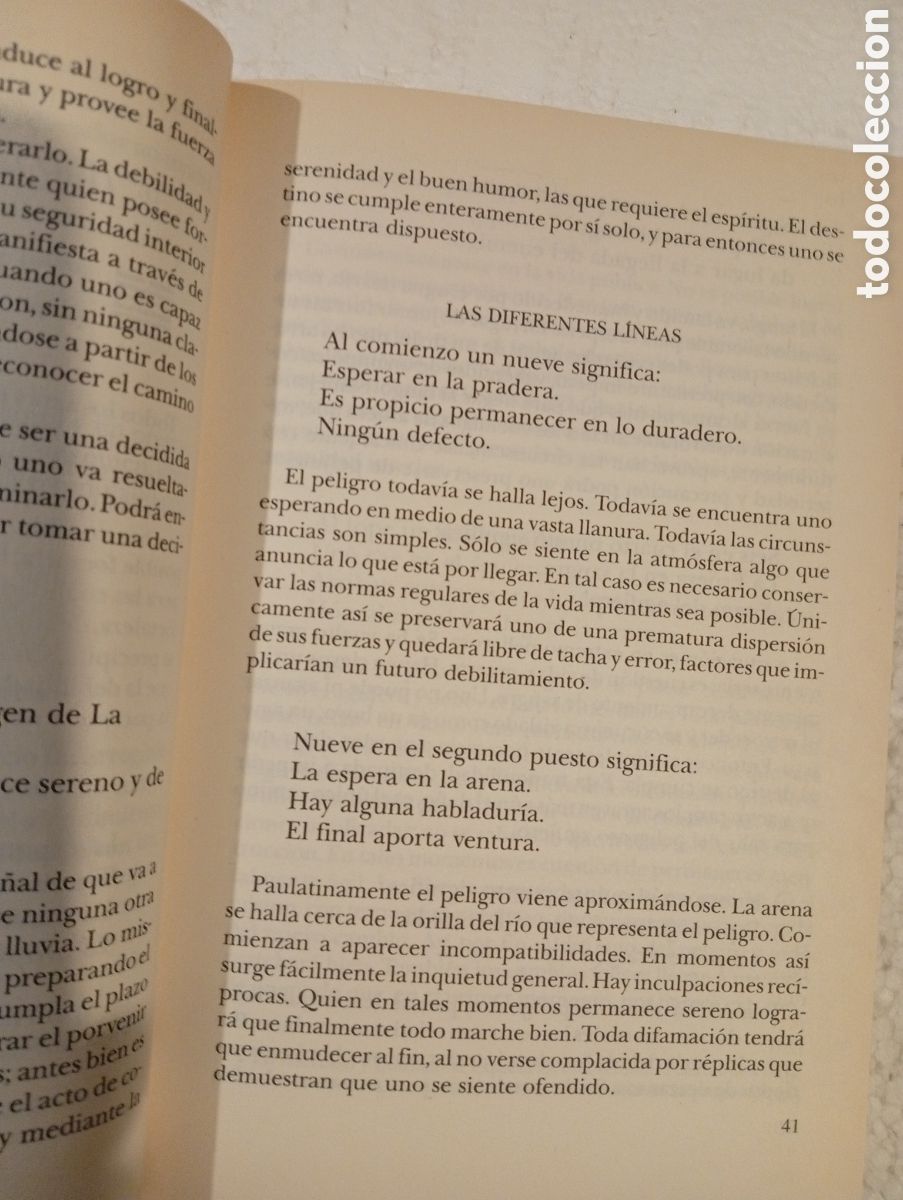 Libros de segunda mano: I CHING. EL LIBRO DE LAS MUTACIONES. RICHARD WILHELM. RBA 2002 - Foto 9